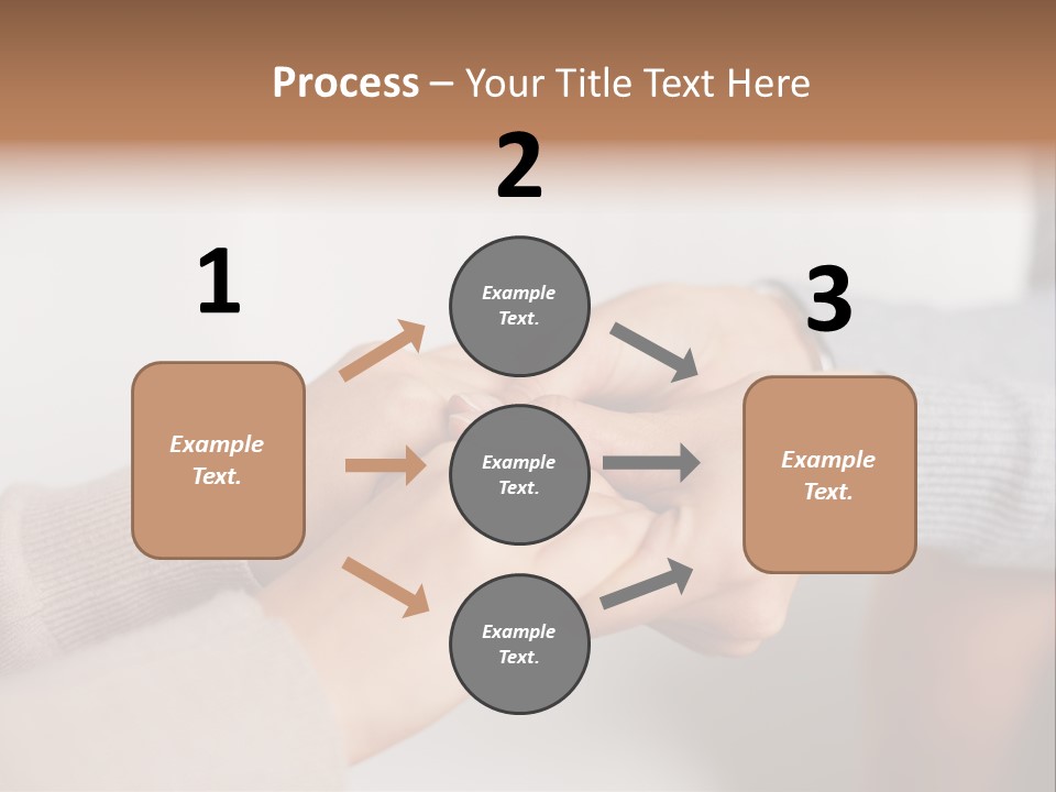 Chocolate Element Girl PowerPoint Template