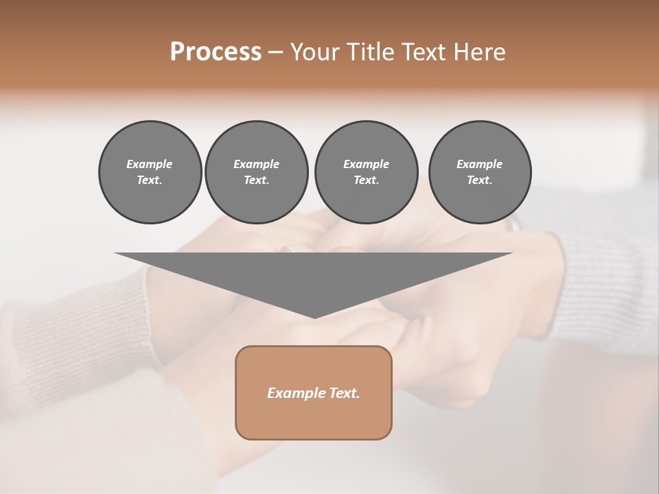 Chocolate Element Girl PowerPoint Template