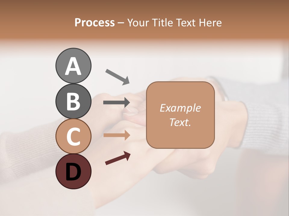 Chocolate Element Girl PowerPoint Template