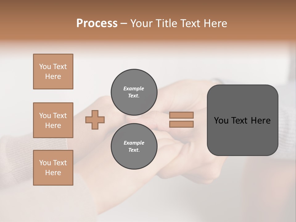 Chocolate Element Girl PowerPoint Template