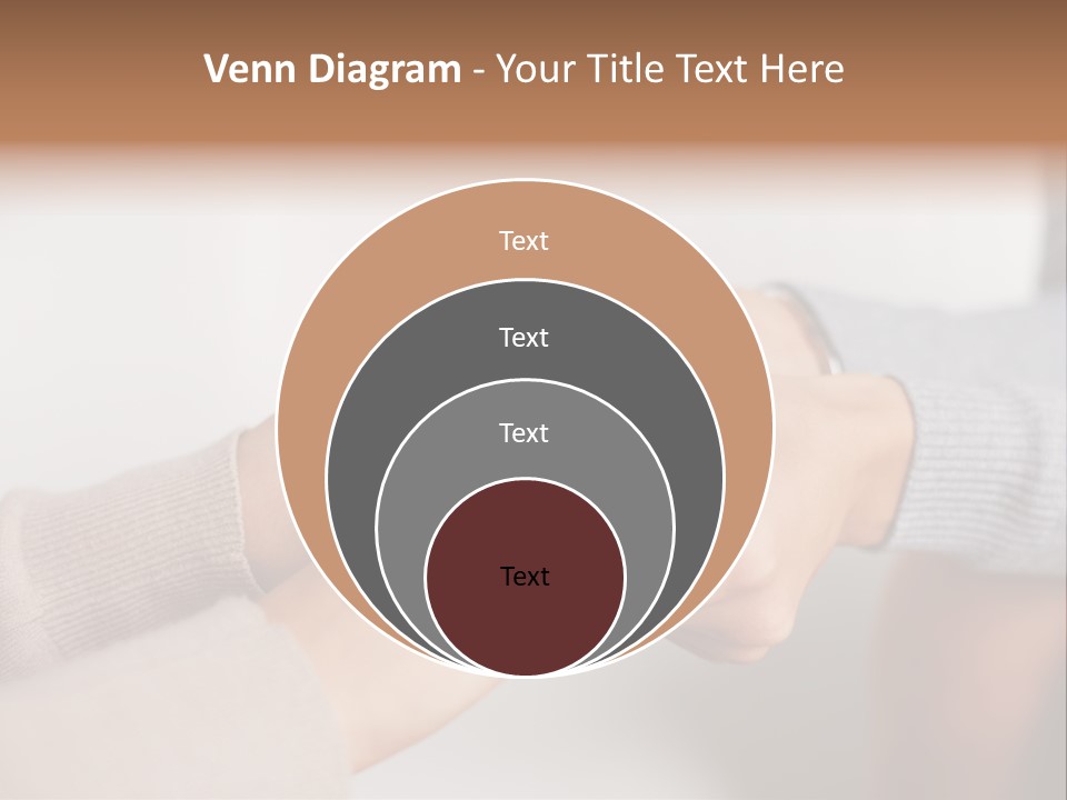 Chocolate Element Girl PowerPoint Template