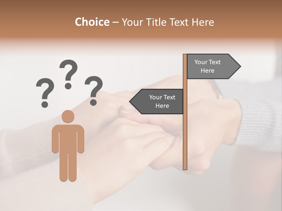 Chocolate Element Girl PowerPoint Template