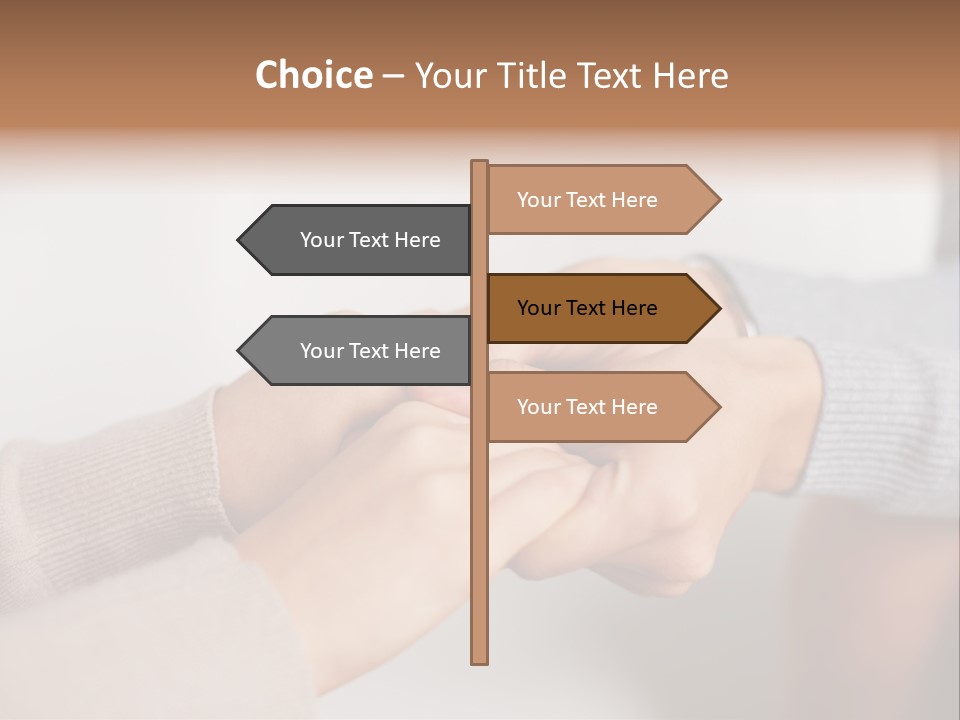 Chocolate Element Girl PowerPoint Template