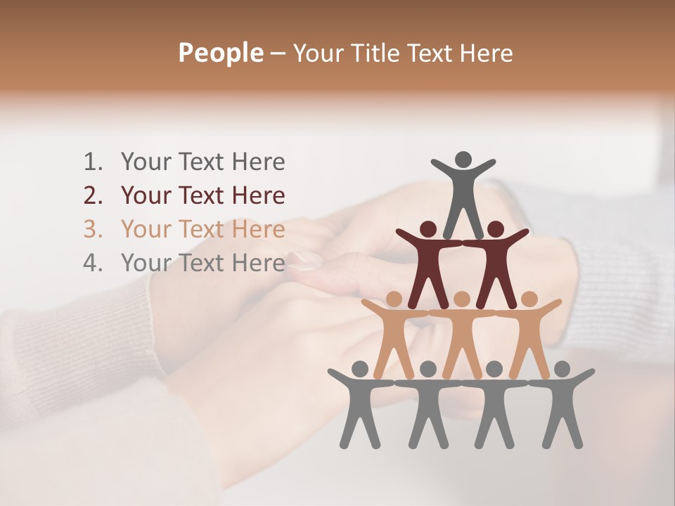 Chocolate Element Girl PowerPoint Template