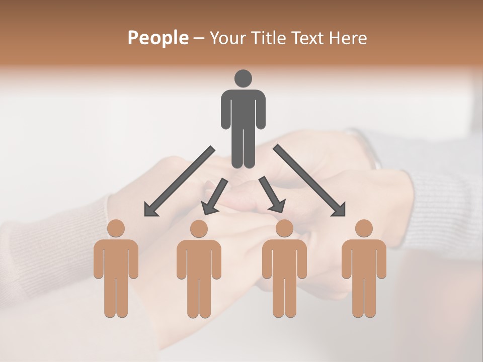 Chocolate Element Girl PowerPoint Template