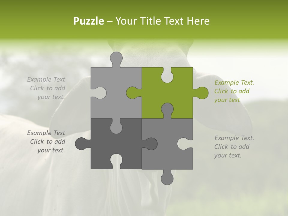 Flower Hat Chocolate PowerPoint Template