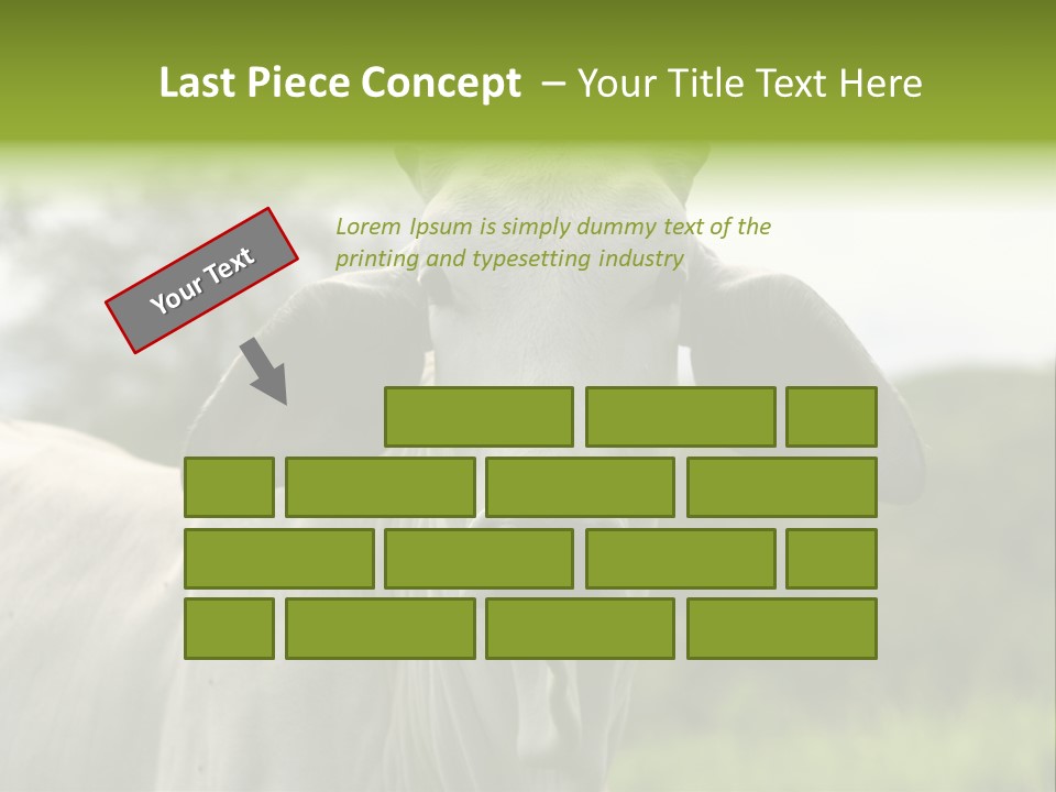 Flower Hat Chocolate PowerPoint Template