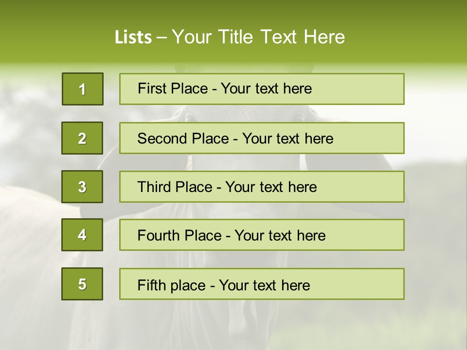 Flower Hat Chocolate PowerPoint Template