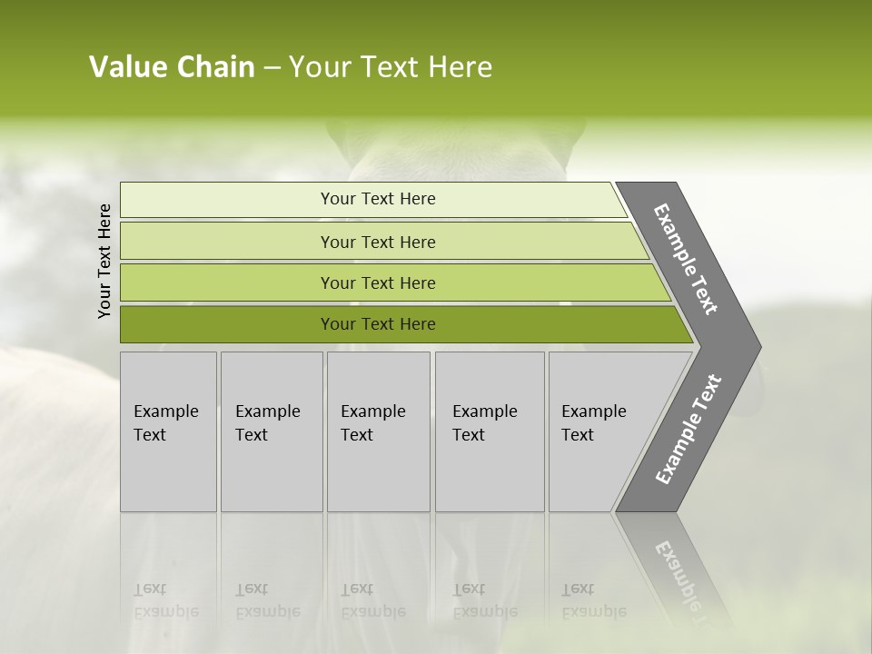 Flower Hat Chocolate PowerPoint Template