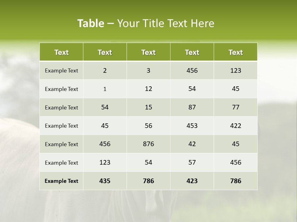 Flower Hat Chocolate PowerPoint Template