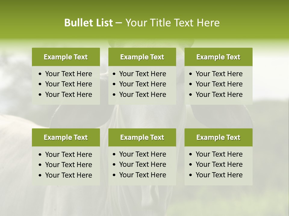 Flower Hat Chocolate PowerPoint Template