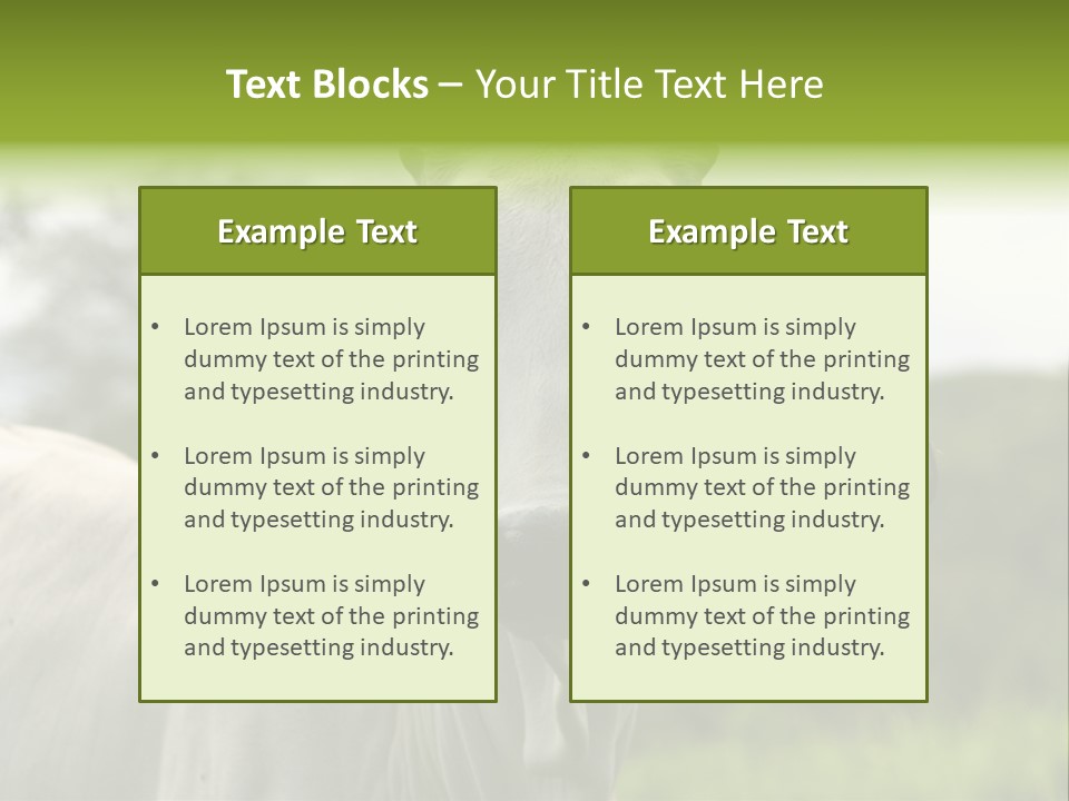 Flower Hat Chocolate PowerPoint Template