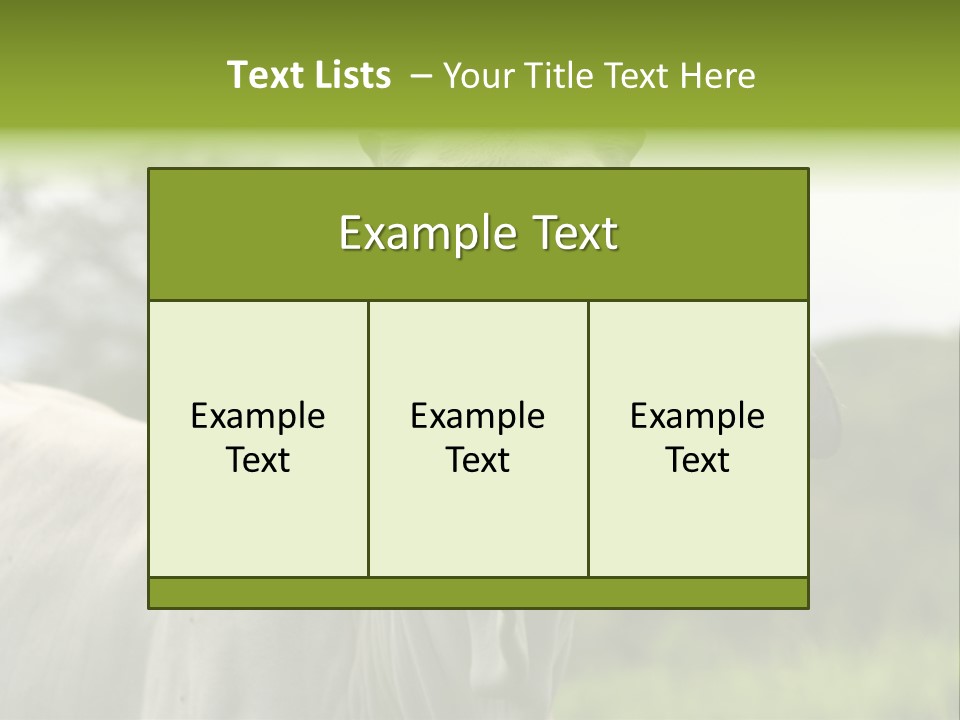 Flower Hat Chocolate PowerPoint Template