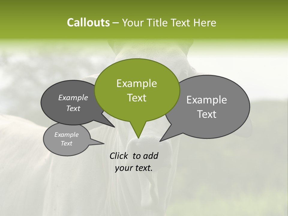 Flower Hat Chocolate PowerPoint Template