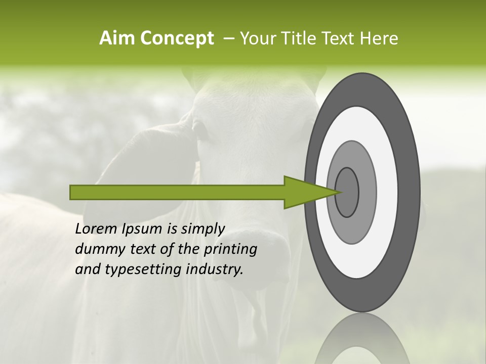 Flower Hat Chocolate PowerPoint Template