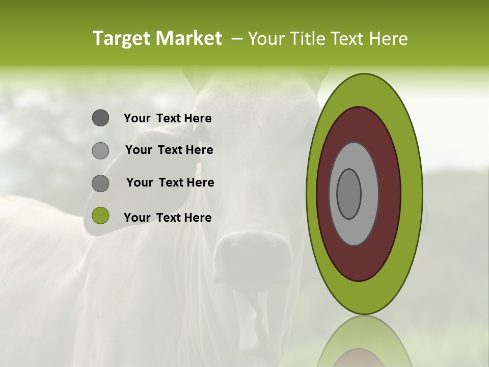 Flower Hat Chocolate PowerPoint Template