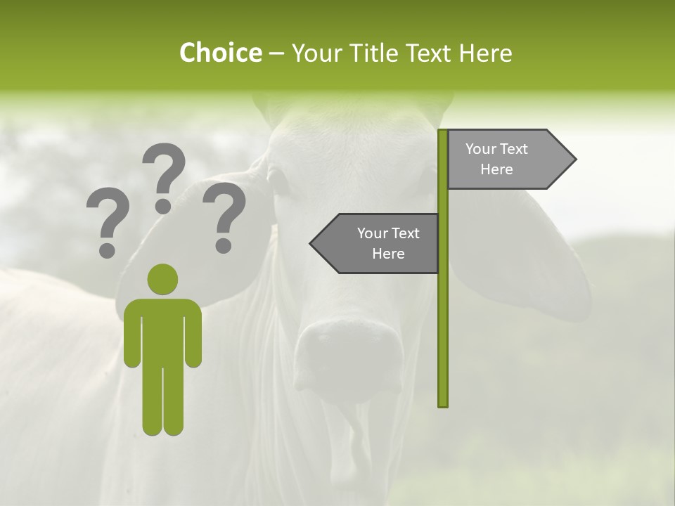 Flower Hat Chocolate PowerPoint Template