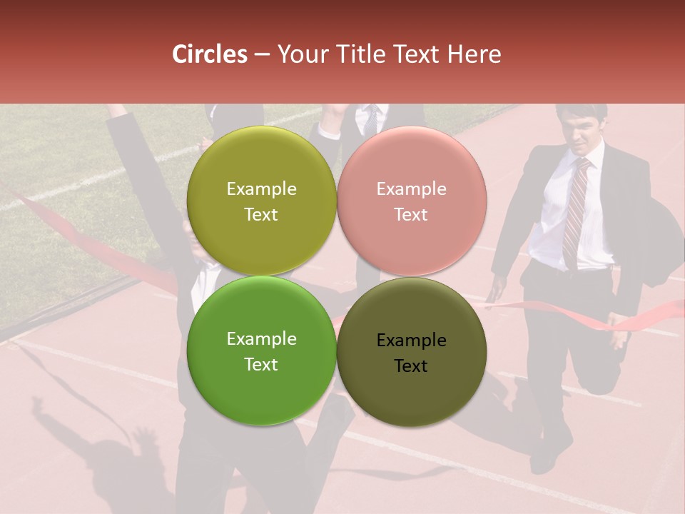 Banner Happy Star PowerPoint Template