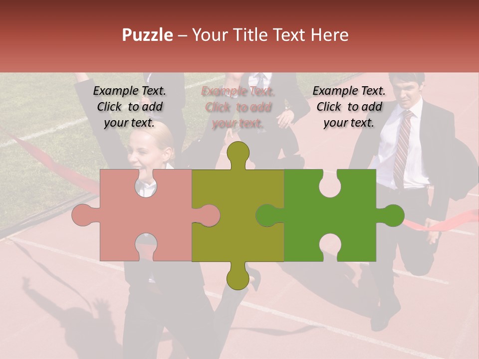 Banner Happy Star PowerPoint Template