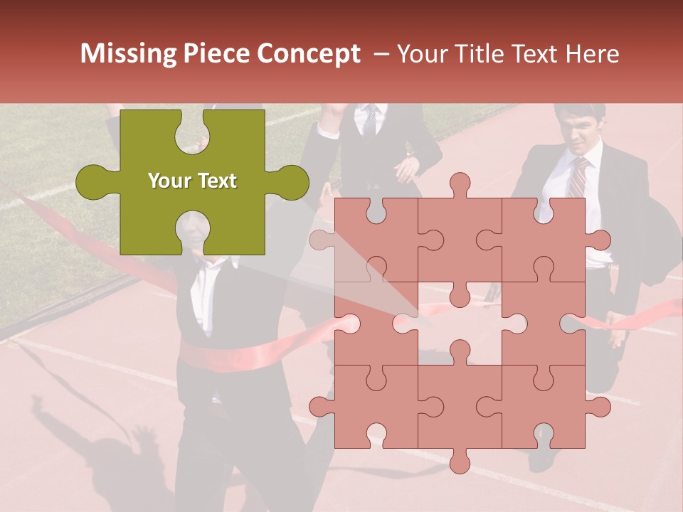 Banner Happy Star PowerPoint Template