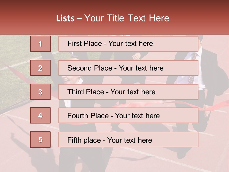 Banner Happy Star PowerPoint Template