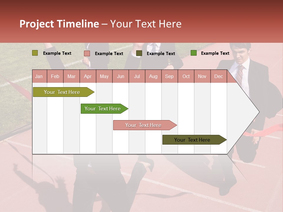 Banner Happy Star PowerPoint Template