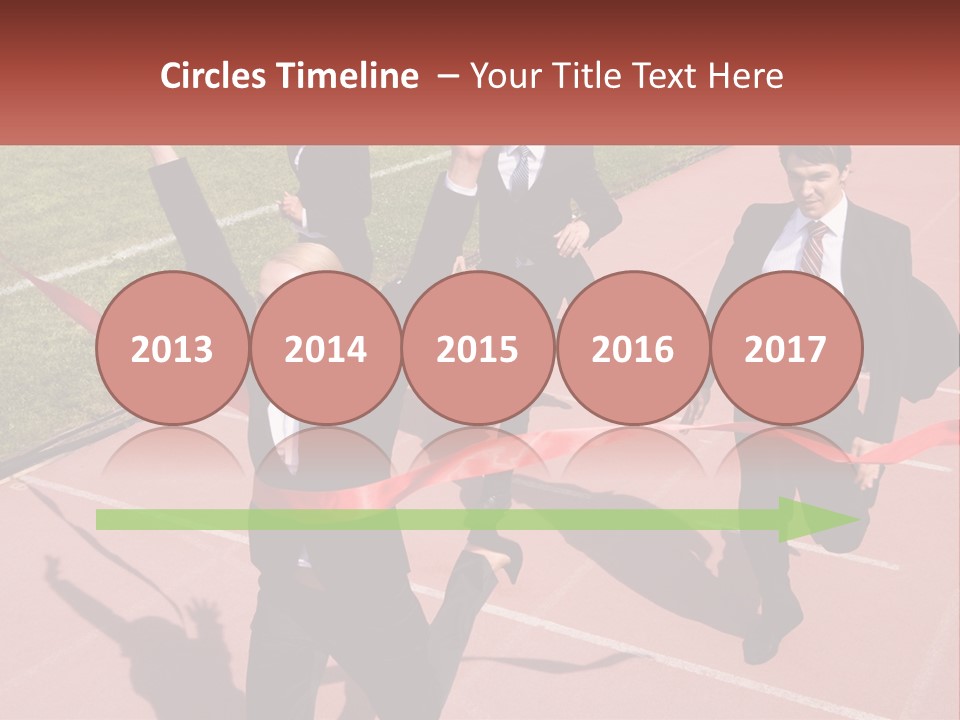 Banner Happy Star PowerPoint Template