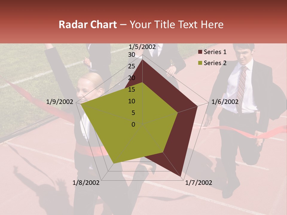 Banner Happy Star PowerPoint Template