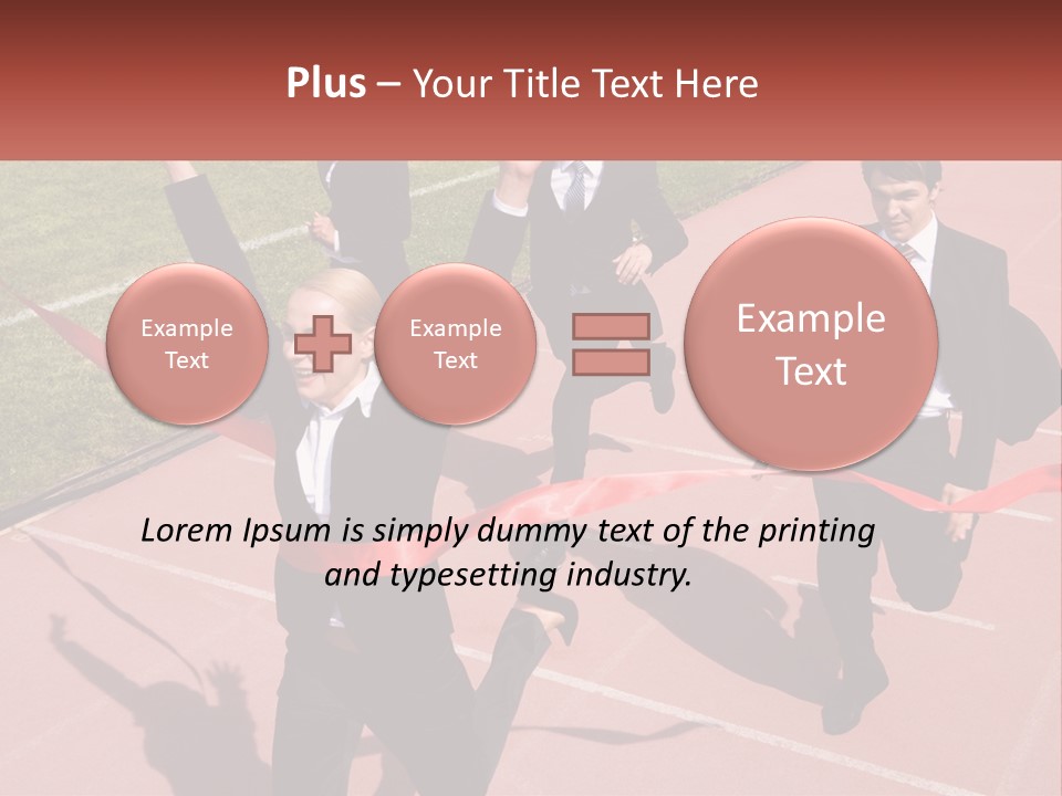 Banner Happy Star PowerPoint Template