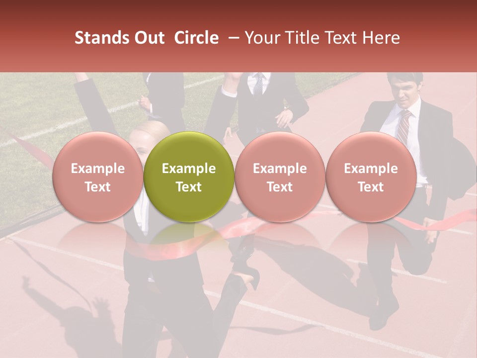 Banner Happy Star PowerPoint Template