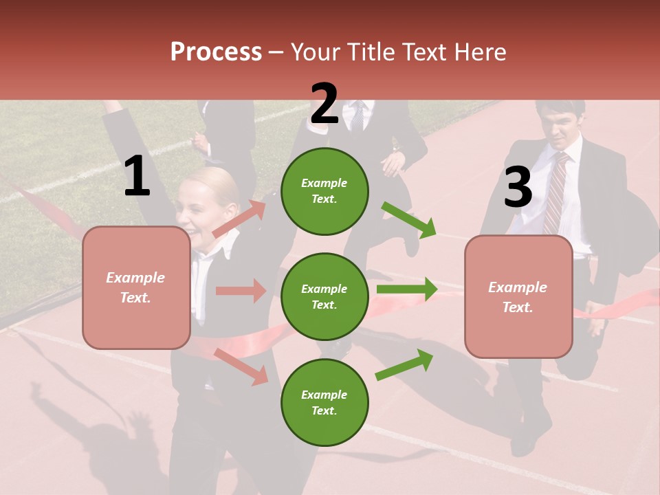 Banner Happy Star PowerPoint Template