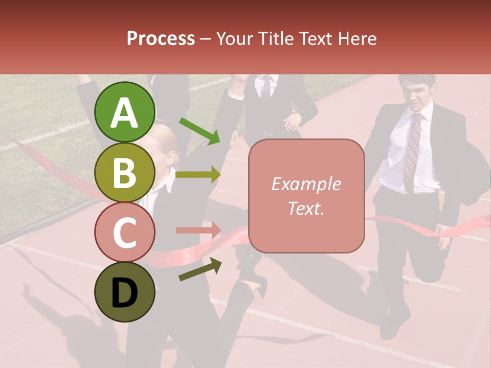 Banner Happy Star PowerPoint Template