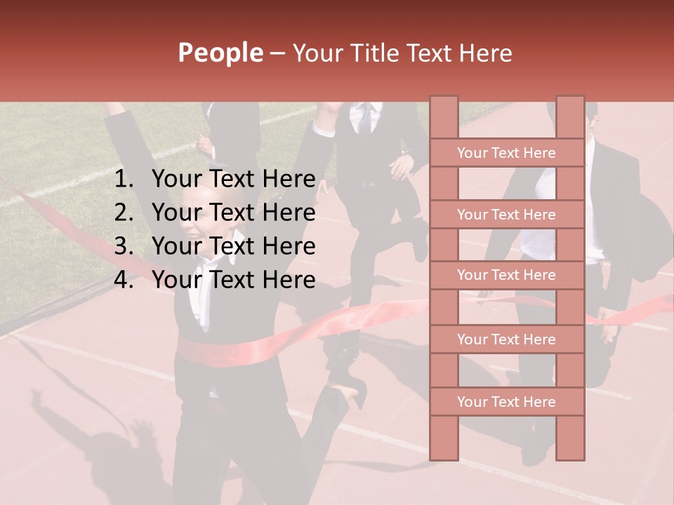 Banner Happy Star PowerPoint Template