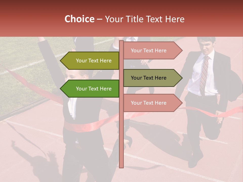 Banner Happy Star PowerPoint Template