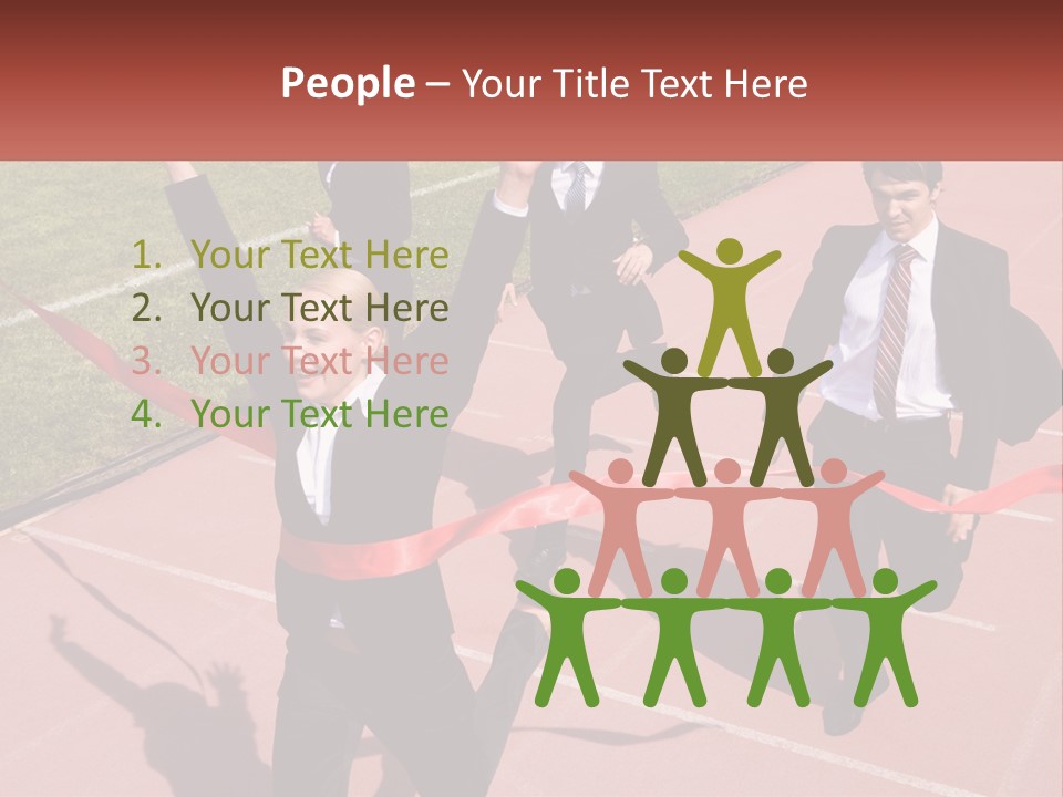 Banner Happy Star PowerPoint Template