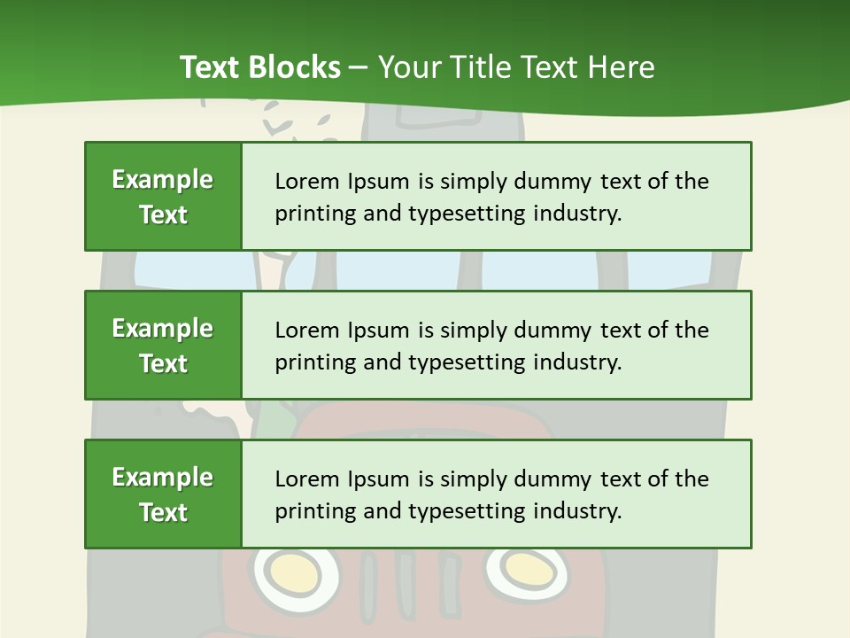 Hat Happiness Vector PowerPoint Template