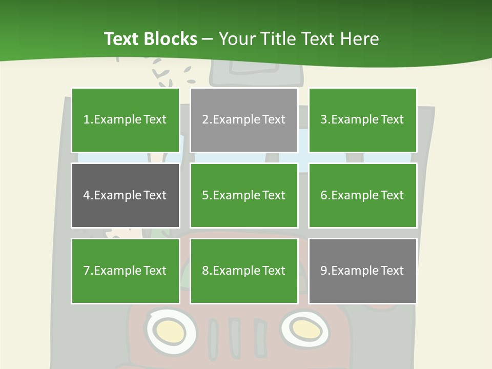 Hat Happiness Vector PowerPoint Template