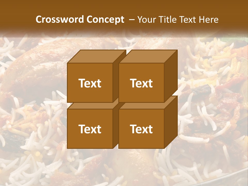 Chocolate Design Doodle PowerPoint Template