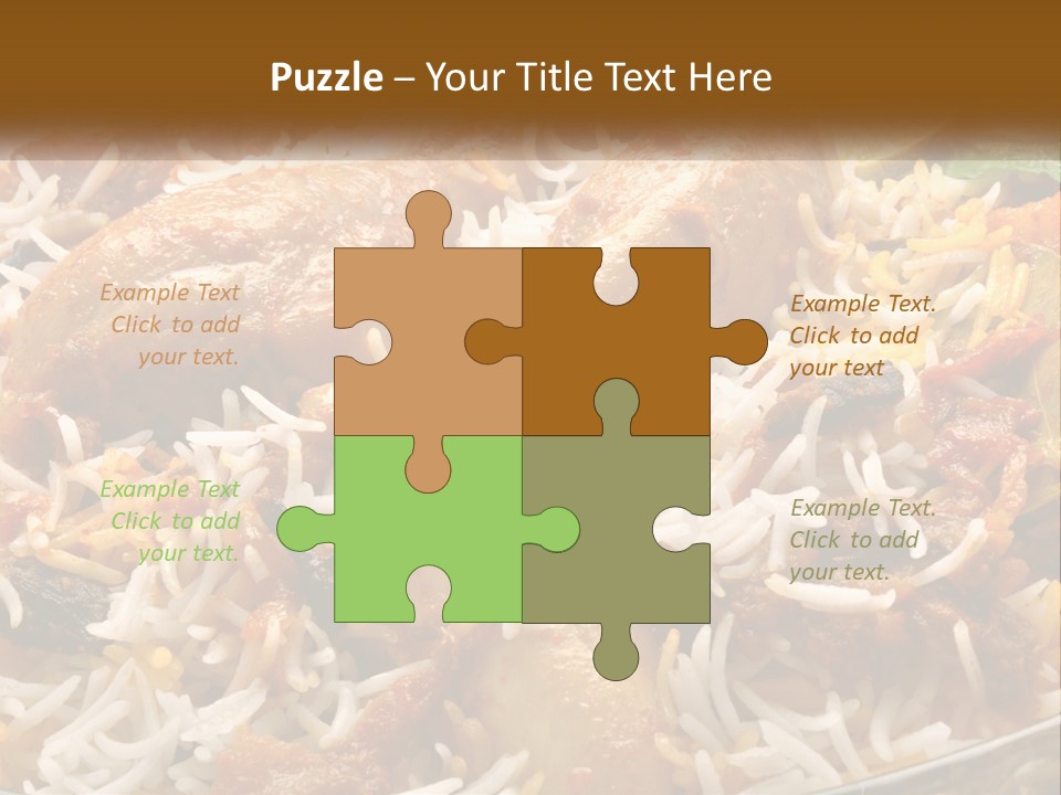 Chocolate Design Doodle PowerPoint Template