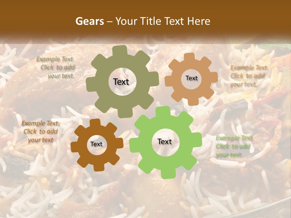 Chocolate Design Doodle PowerPoint Template