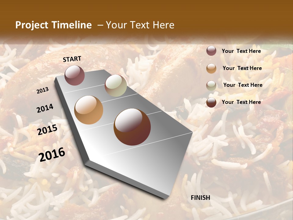 Chocolate Design Doodle PowerPoint Template