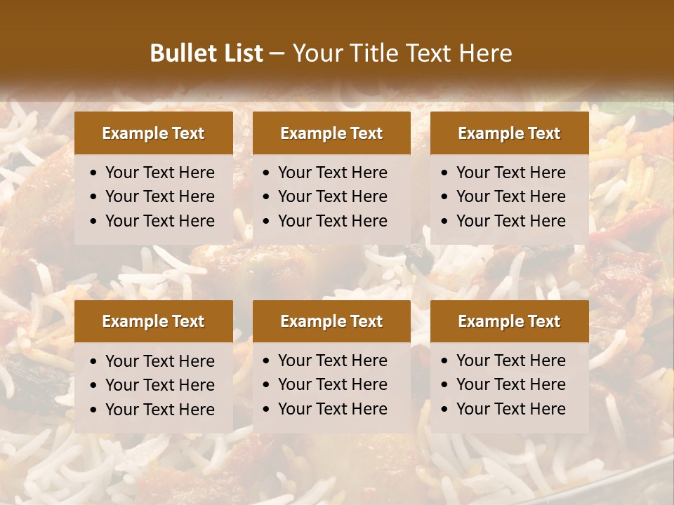 Chocolate Design Doodle PowerPoint Template