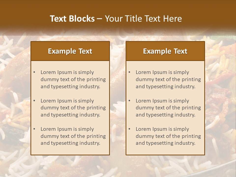 Chocolate Design Doodle PowerPoint Template