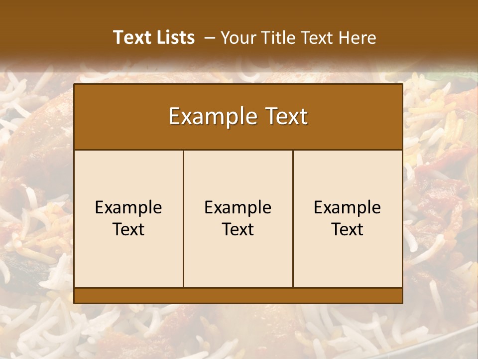 Chocolate Design Doodle PowerPoint Template