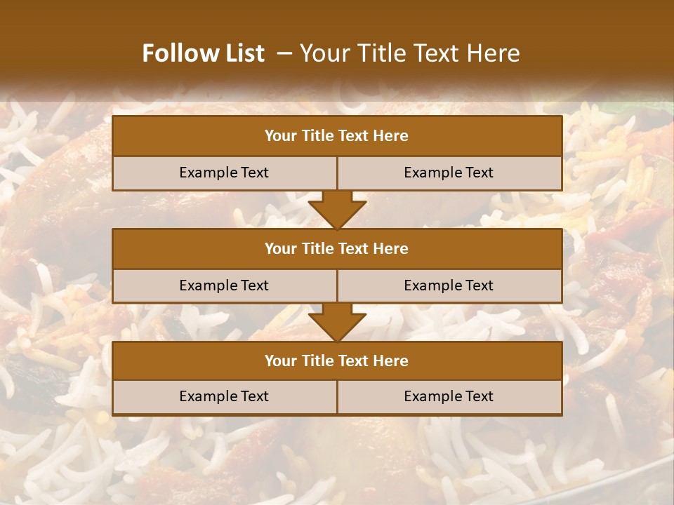 Chocolate Design Doodle PowerPoint Template
