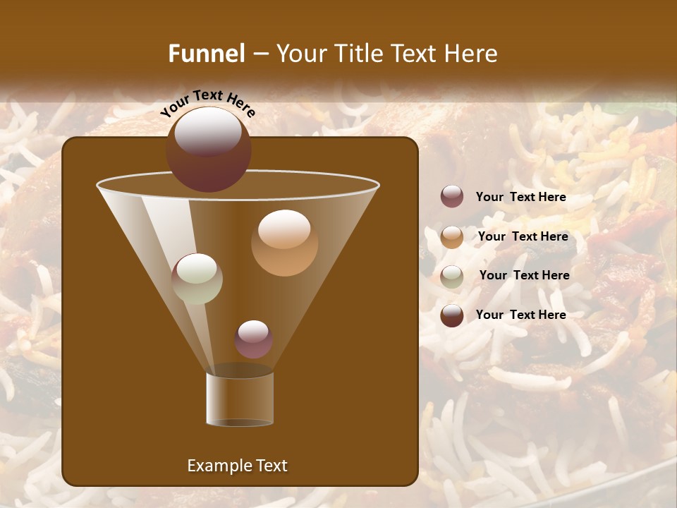 Chocolate Design Doodle PowerPoint Template