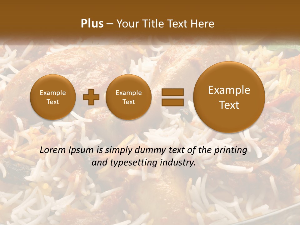 Chocolate Design Doodle PowerPoint Template