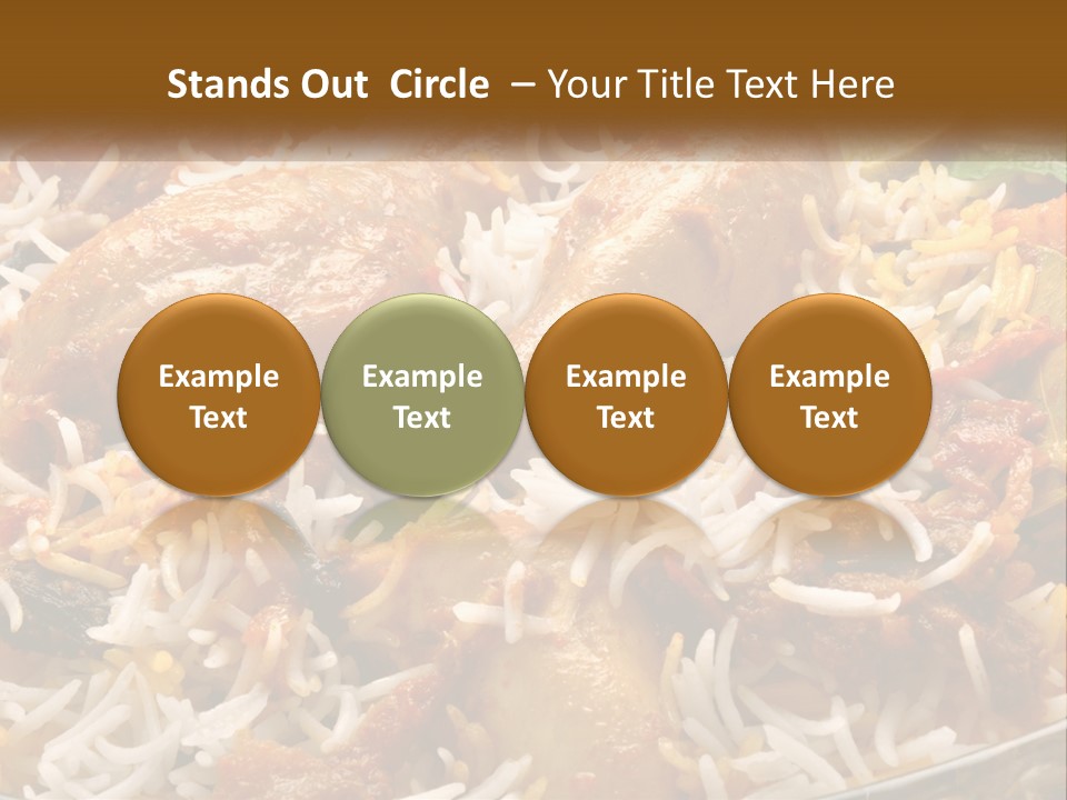 Chocolate Design Doodle PowerPoint Template