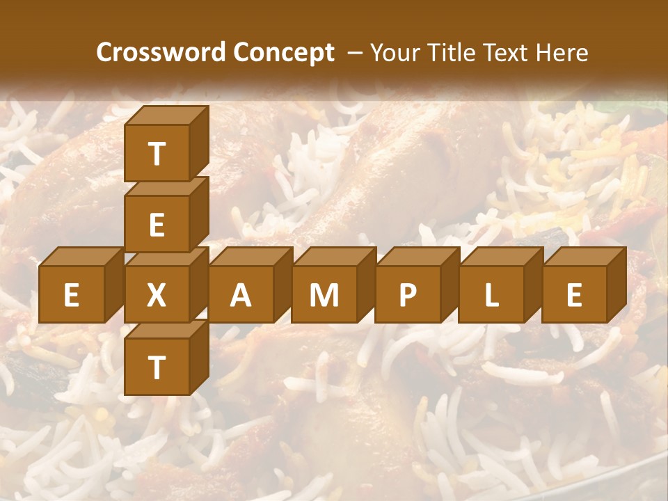 Chocolate Design Doodle PowerPoint Template