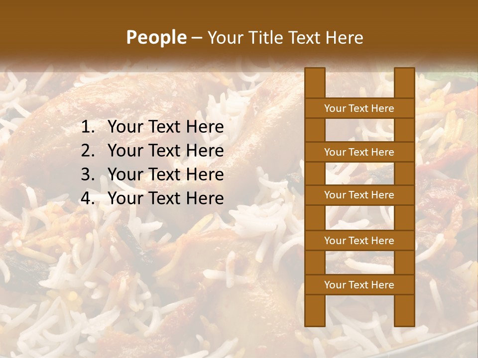 Chocolate Design Doodle PowerPoint Template